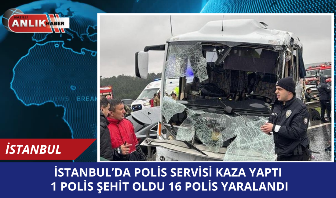İSTANBUL – Kuzey Marmara Otoyolu Başakşehir-Habipler bağlantı yolunda sabah saatlerinde