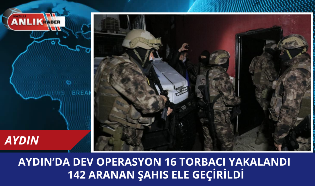 AYDIN – Aydın İl Jandarma ve Emniyet ekipleri, il genelinde