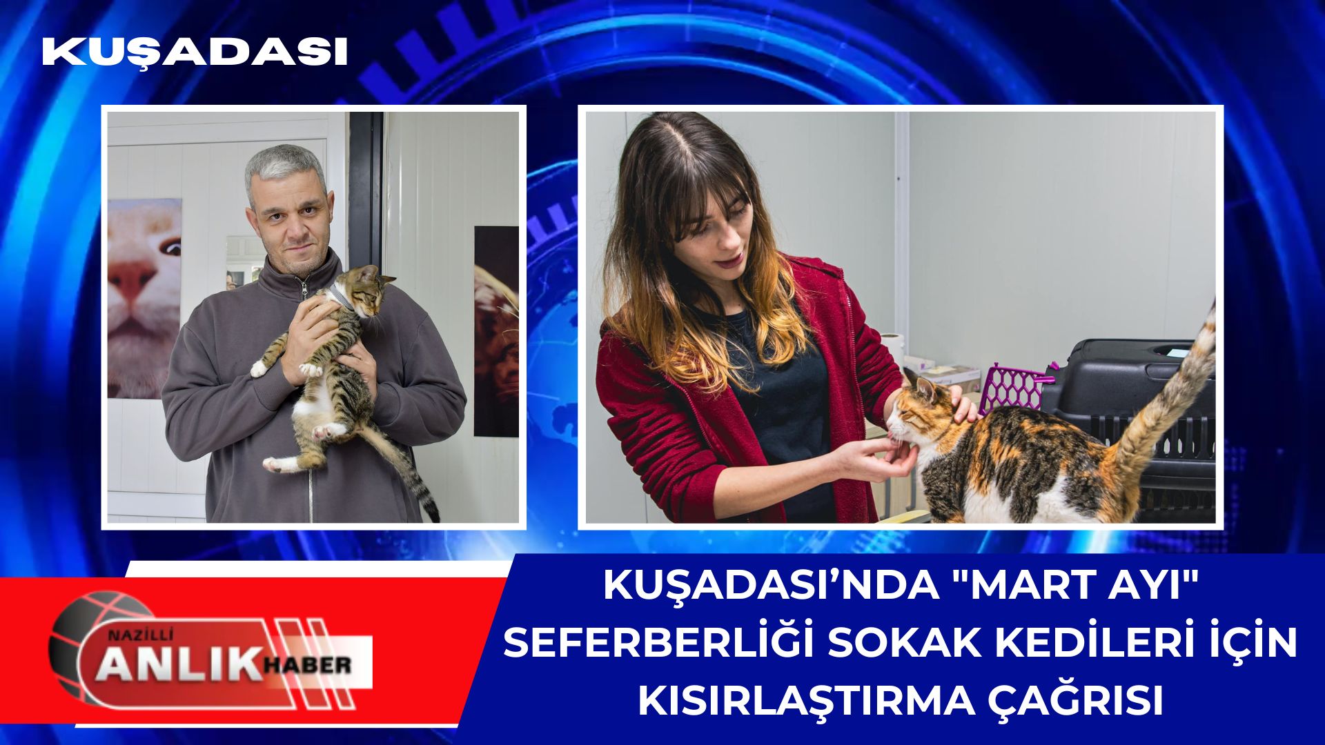 Kuşadası Belediyesi Veteriner İşleri Müdürü Erdinç Toy, Mart ayıyla birlikte