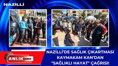 Nazilli İlçe Sağlık Müdürlüğü’nün düzenlediği “Ramazan’da Sağlık” programı, vatandaşlardan büyük