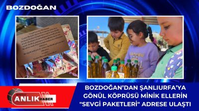 Bozdoğan Kızılca İlkokulu öğrencileri, “Kardeş Okul” projesiyle Ege’nin bereketini ve