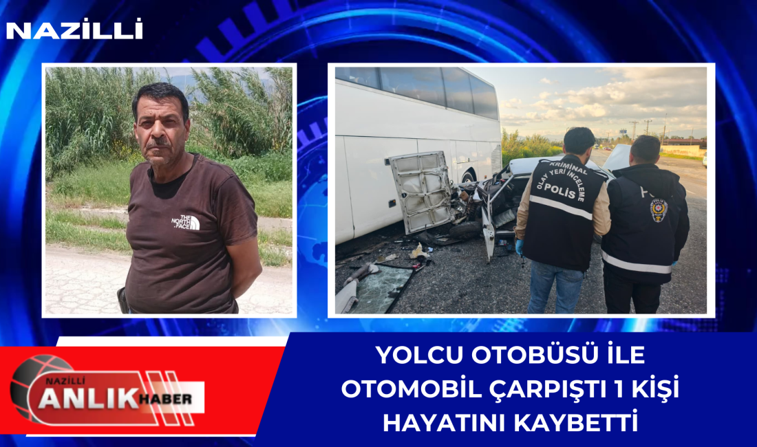 ​AYDIN – Nazilli’de sabah saatlerinde meydana gelen trafik kazasında, bir