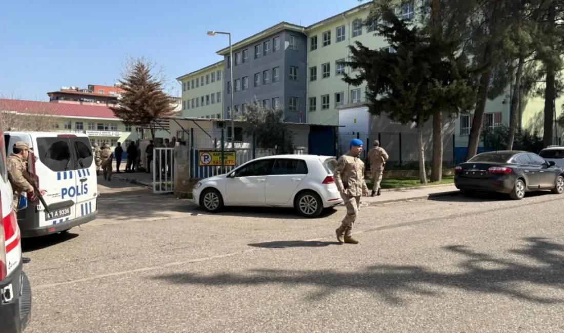 Şanlıurfa’nın Siverek ilçesinde bir lisede