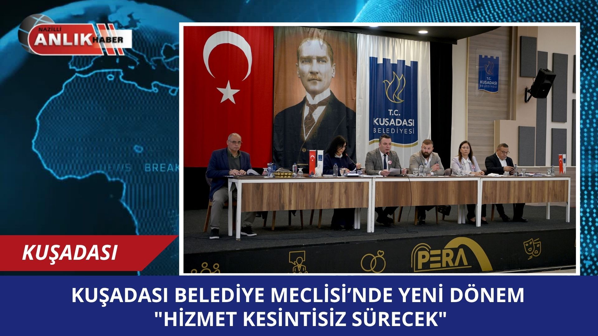 KUŞADASI – Kuşadası Belediye Meclisi, Nisan Ayı Olağan Toplantısı’nı Belediye