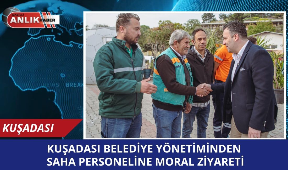 Kuşadası Belediyesi yönetimi, kentin estetiği ve yeşil alanlarından sorumlu olan