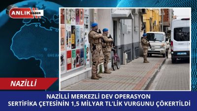 Aydın’ın Nazilli ilçesi merkezli 10 ilde, üniversite öğrencilerini “MEB onaylı