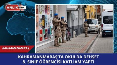 Kahramanmaraş’ta bulunan Ayser Çalık Ortaokulu, bugün sabah saatlerinde bir öğrencinin