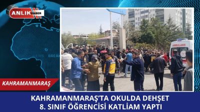 Kahramanmaraş’ta bulunan Ayser Çalık Ortaokulu, bugün sabah saatlerinde bir öğrencinin