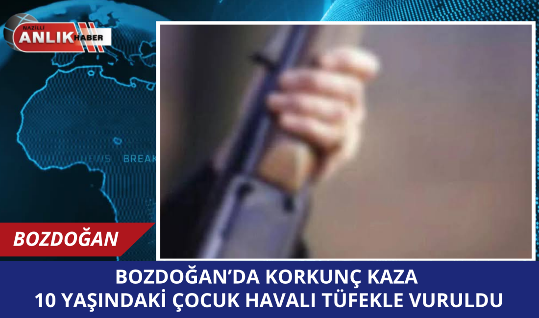 Bozdoğan’da iki çocuğu ve ailelerini yasa boğan bu talihsiz kaza