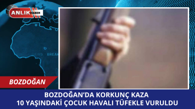 Bozdoğan’da iki çocuğu ve ailelerini yasa boğan bu talihsiz kaza