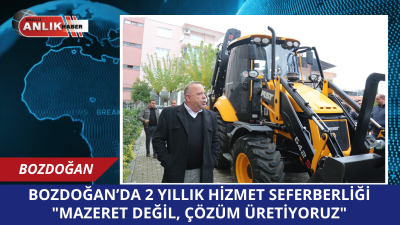 BOZDOĞAN – Bozdoğan Belediye Başkanı Mustafa Galip Özel, görevdeki ikinci