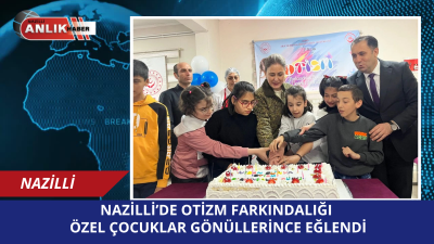 NAZİLLİ – Nazilli, 2 Nisan Dünya Otizm Farkındalık Günü’nde anlamlı