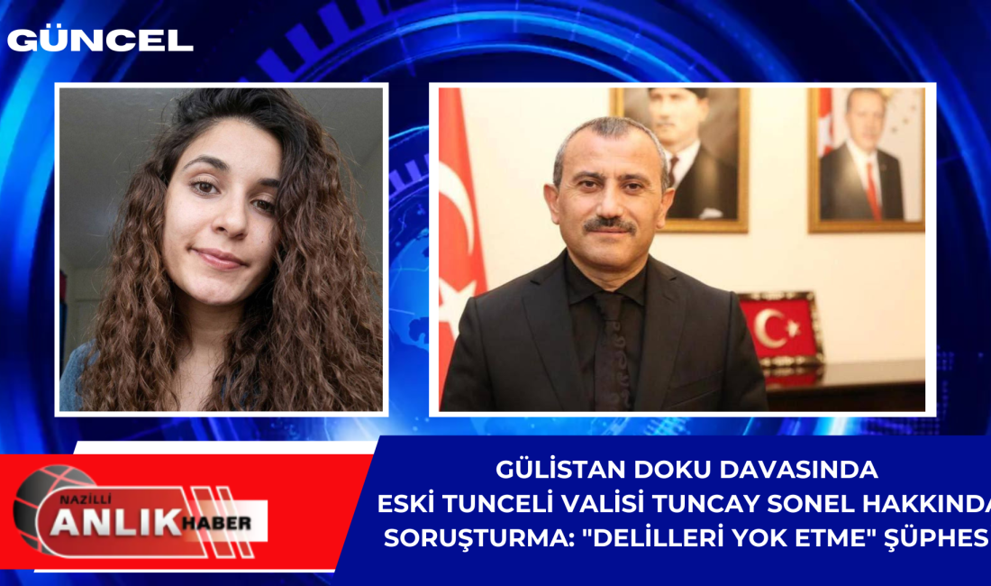 Tunceli Cumhuriyet Başsavcılığı, dönemin Tunceli Valisi Tuncay Sonel hakkında dikkat