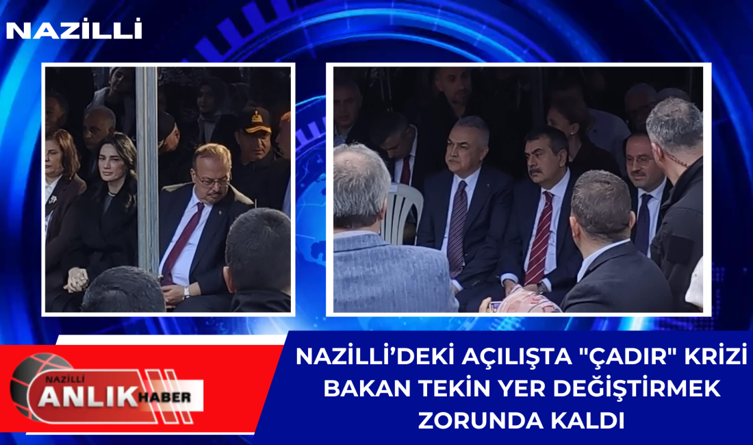 NAZİLLİ – Milli Eğitim Bakanı Yusuf Tekin’in Nazilli Erzurumlular Derneği