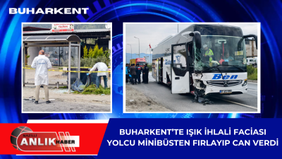 BUHARKENT – Aydın-Denizli Karayolu Buharkent Feslek Kavşağı’nda meydana gelen trafik