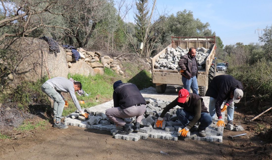 Bozdoğan Belediyesi, Kakkalan Mahallesi’nde gerçekleştirdiği