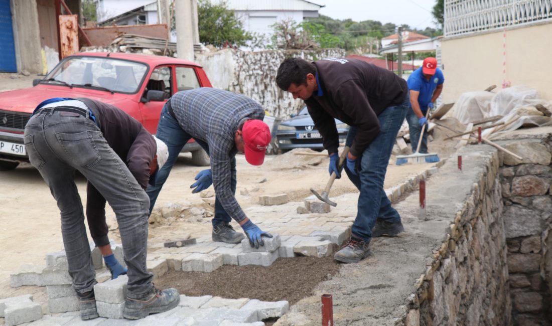 Bozdoğan Belediyesi, ilçe genelinde yürüttüğü altyapı ve çevre düzenleme çalışmaları