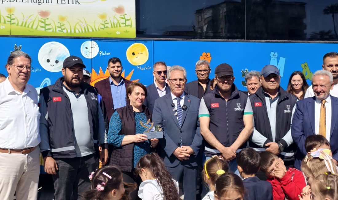 Nazilli Belediyesi, sosyal belediyecilik vizyonuyla hazırladığı “Mobil Masal Bahçesi” projesiyle