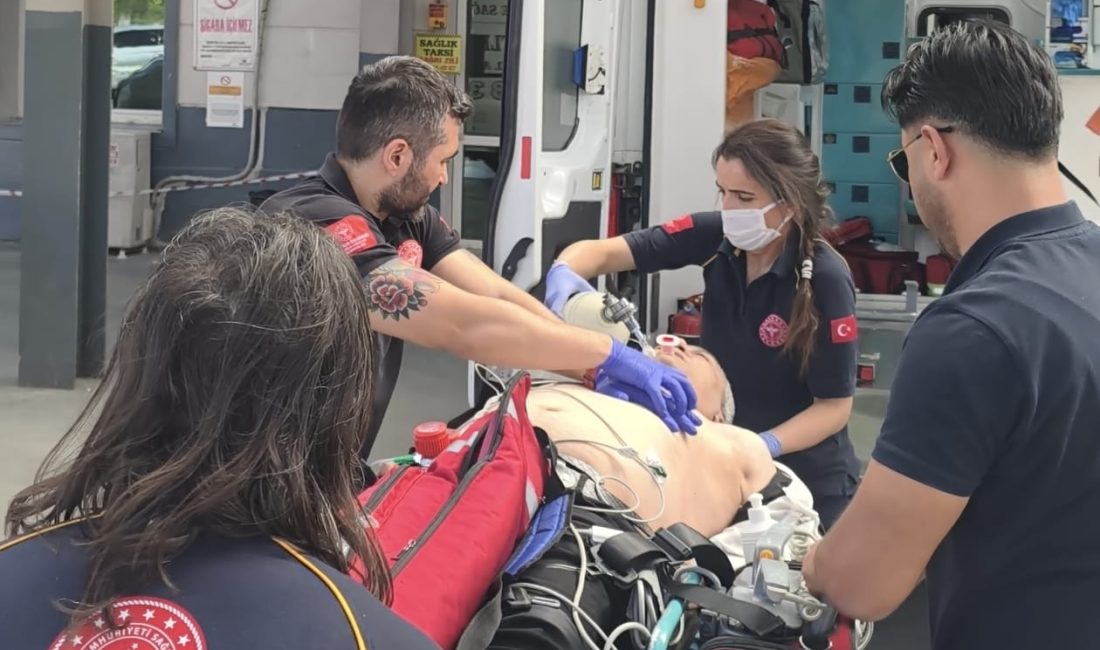 ​Aydın’ın Nazilli ilçesinde seyir halindeki bir yolcu otobüsünde kalp krizi