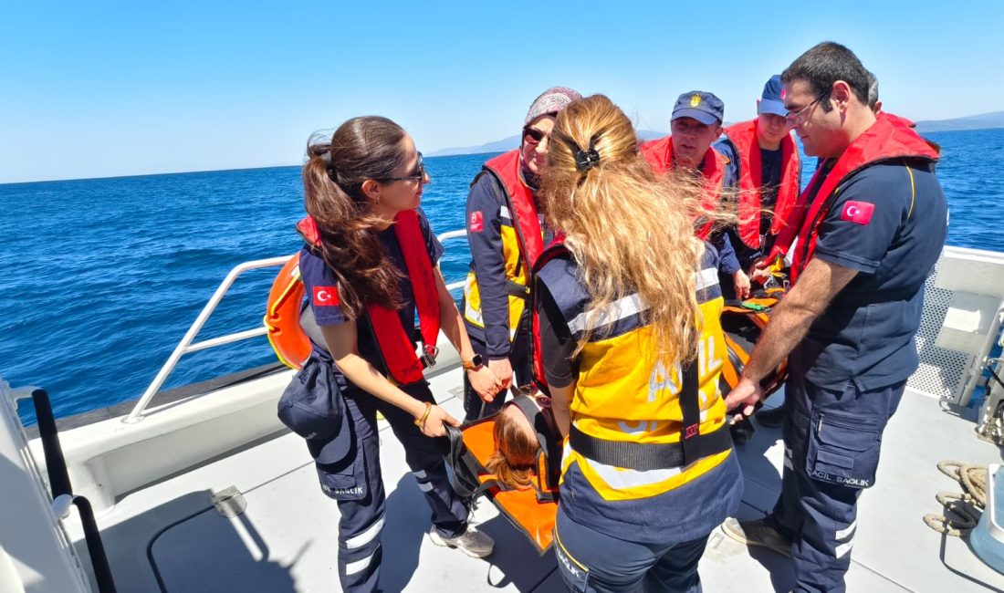 ​AYDIN – Aydın’ın Kuşadası ilçesinde,