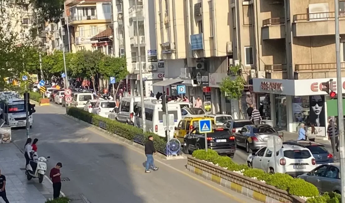 Aydın’ın Nazilli ilçesinde, ana arterlerin