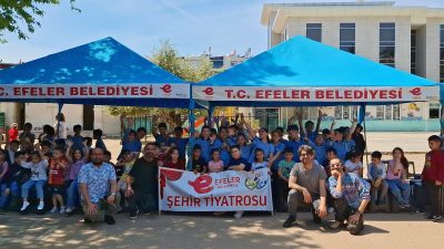 Efeler Belediyesi Şehir Tiyatrosu (EBŞT), sanat dolu etkinliklerini çocuklarla buluşturmaya