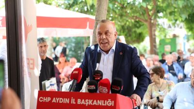 Bozdoğan Belediye Başkanı Mustafa Galip Özel, Efeler’de düzenlenen CHP bayramlaşma