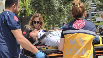 ​Aydın’ın Nazilli ilçesinde iki motosikletin çarpışması sonucu meydana gelen trafik