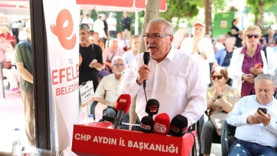 CHP Aydın Milletvekili Süleyman Bülbül, Aydın İl Başkanlığı’nın bayramlaşma programında