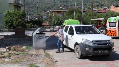 Bozdoğan Belediyesi, Kurban Bayramı’nın ardından ilçe genelinde kapsamlı bir temizlik,