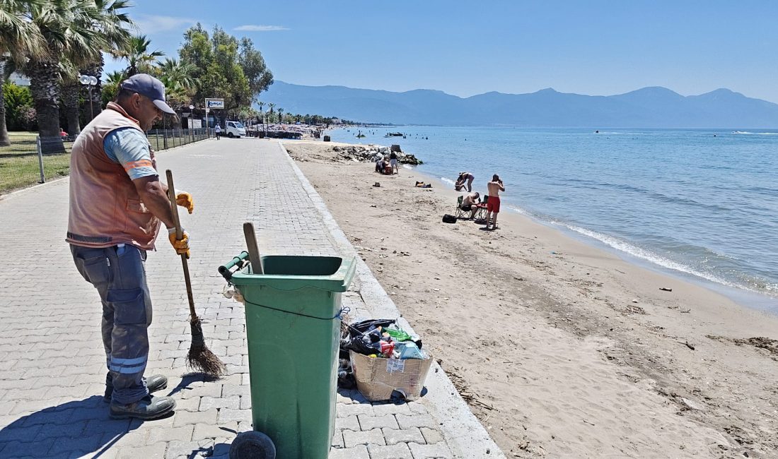 Kuşadası Belediyesi Temizlik İşleri Müdürlüğü, Kurban Bayramı tatilinde nüfusu 1