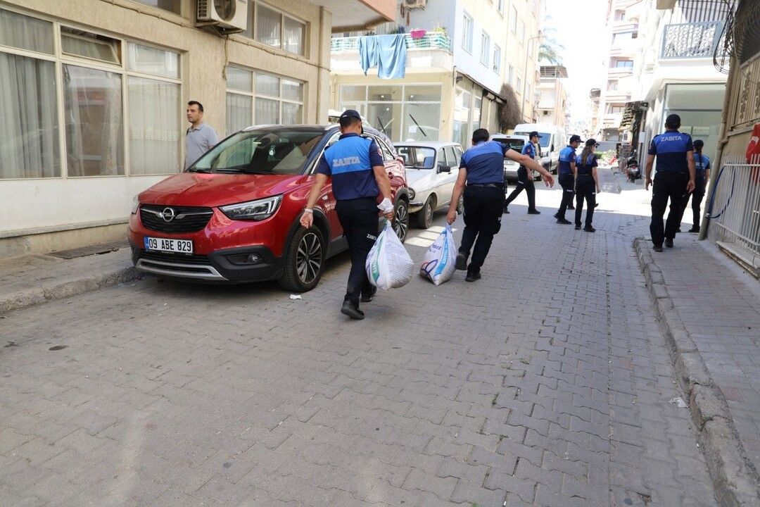 Nazilli Belediyesi’nden kaldırım ve kamusal alan işgallerine sıkı denetim