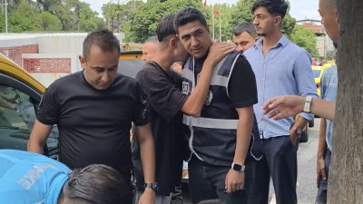 Aydın’ın Nazilli ilçesinde yaya geçidinden geçen yaşlı kadına ehliyetsiz sürücünün