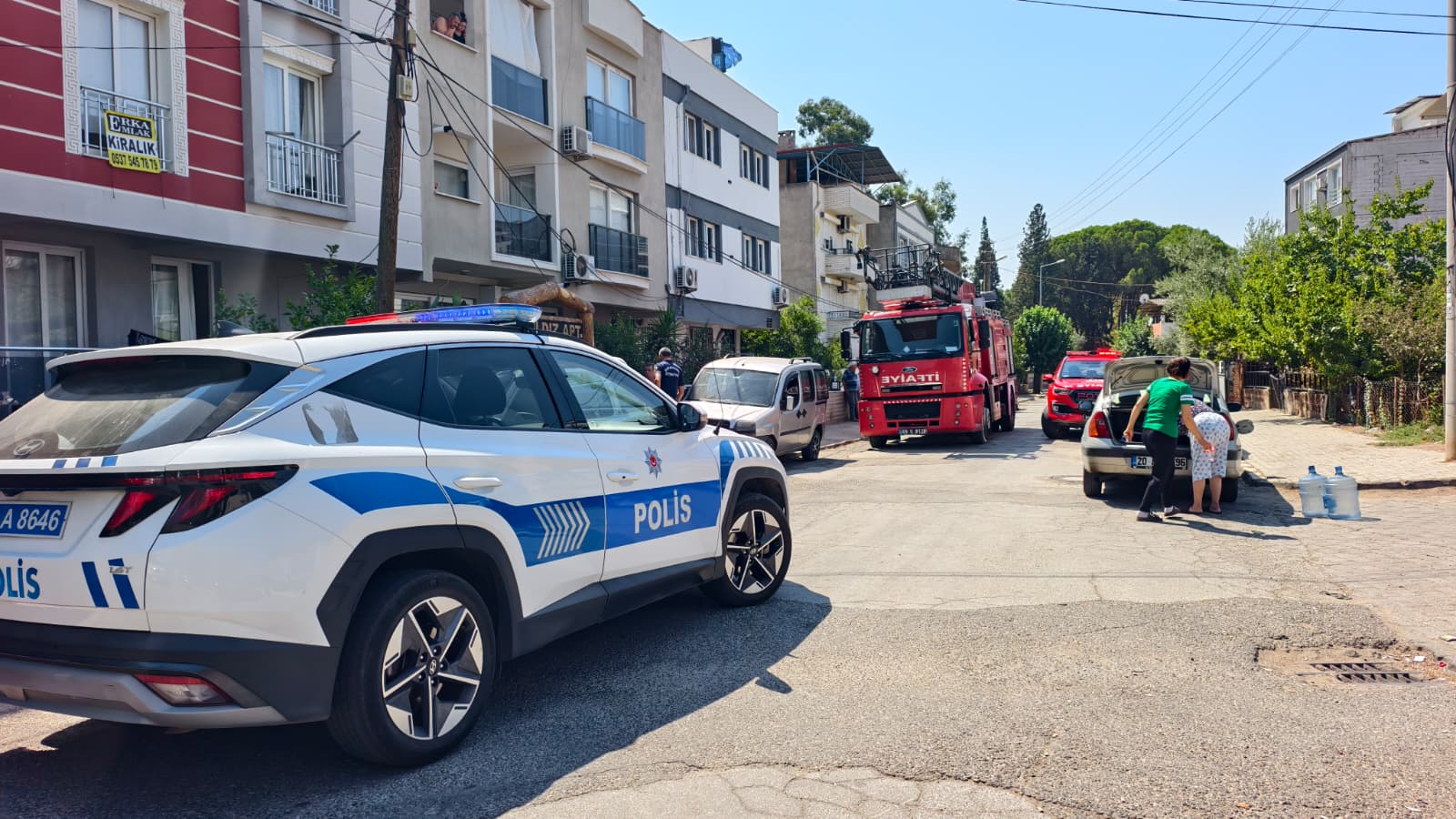 Aydın’ın Nazilli ilçesinde yakınlarına intihar edeceğine dair mesaj attıktan sonra