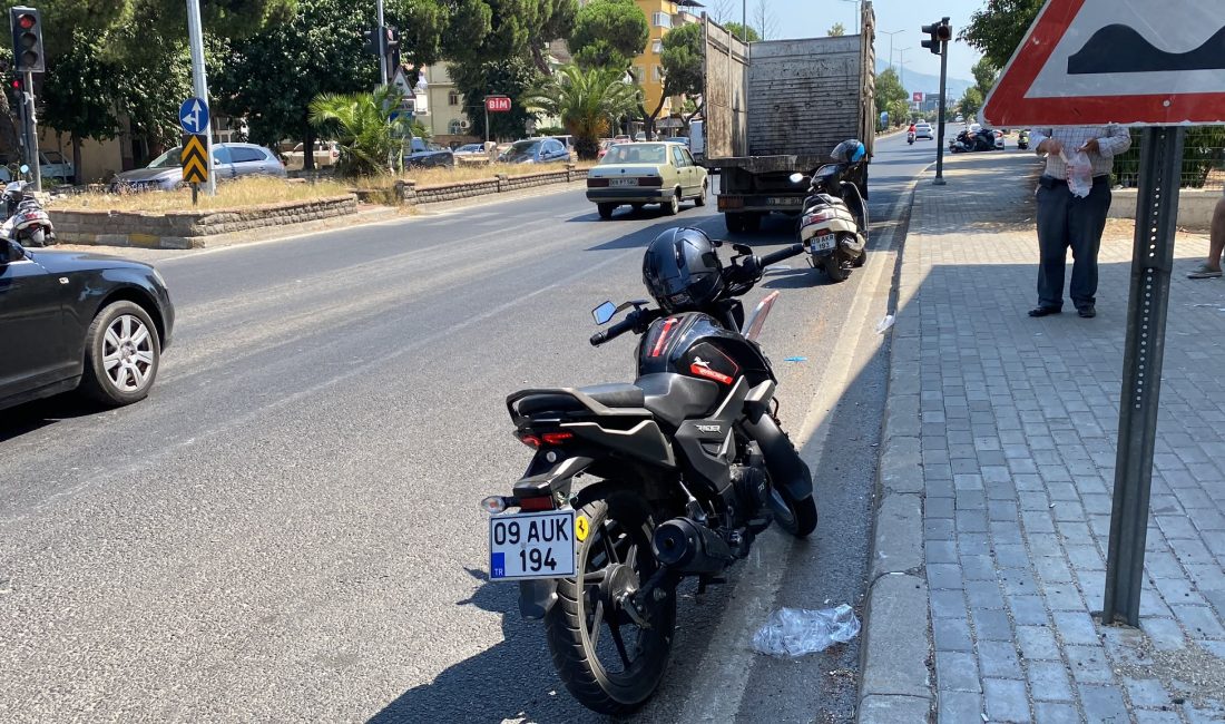 Aydın’ın Nazilli ilçesinde kamyonetin altında