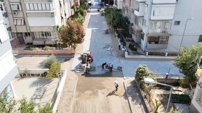 Nazilli Belediyesi, ilçe genelinde sürdürdüğü yol yenileme ve altyapı çalışmalarında
