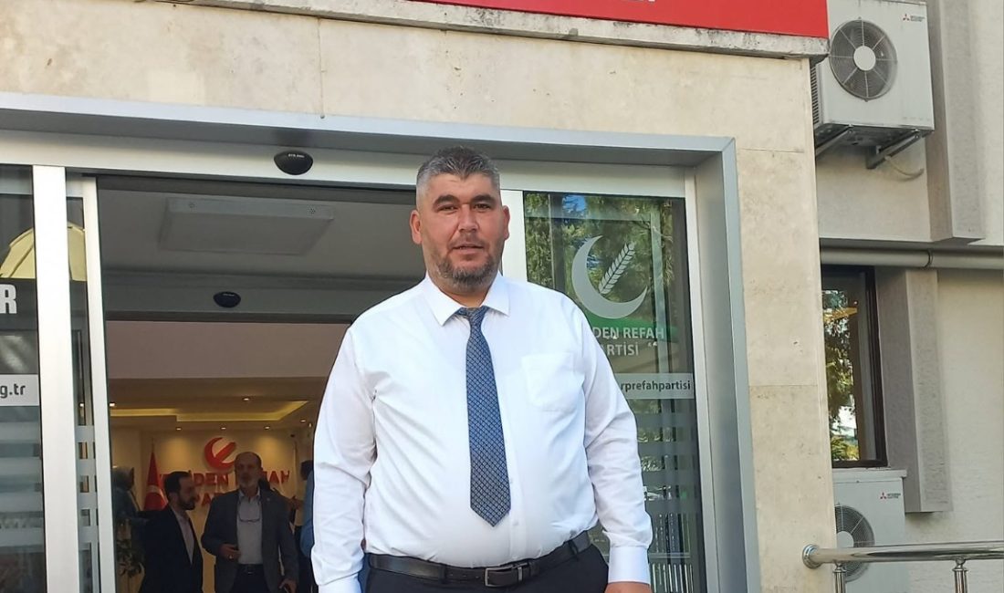 Aydın’ın Nazilli ilçesinde Yeniden Refah Partisi’nin eski ilçe başkanı ve